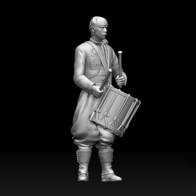 Zouave Soldier Drummer