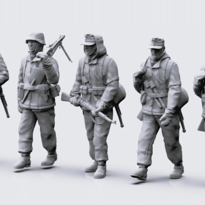 German soldiers WW2 set