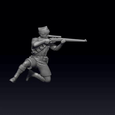WW2 British Special Forces sniper