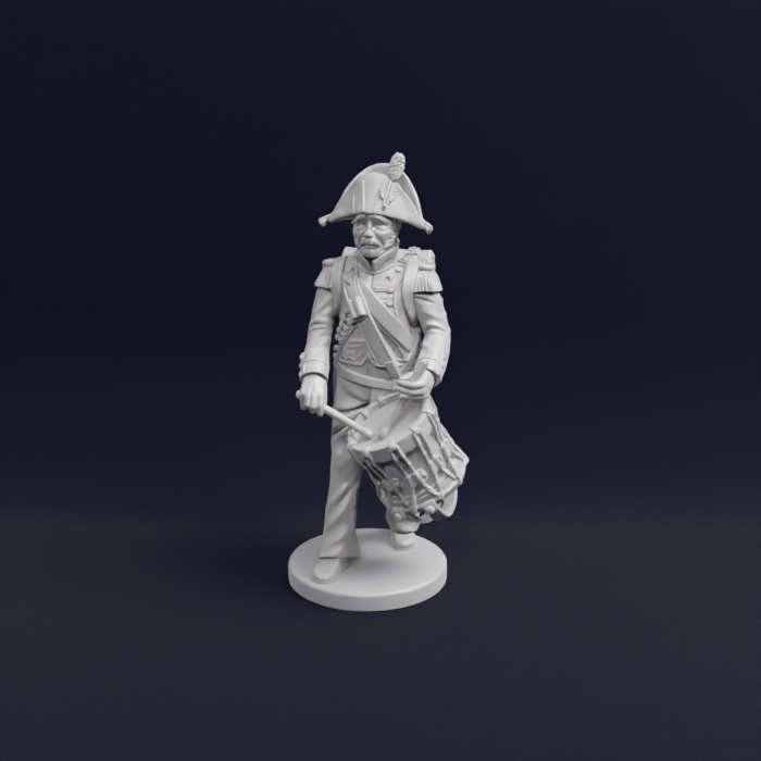French Imperial Old Guard Bicorne Campaing Dress 19