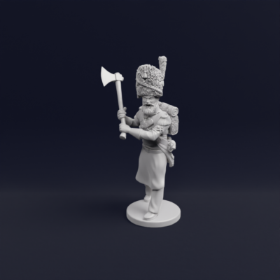 French Imperial Old Guard Grenadiers Campaing Dress 26
