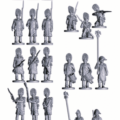 French Old Guard Grenadiers Winter Dress set