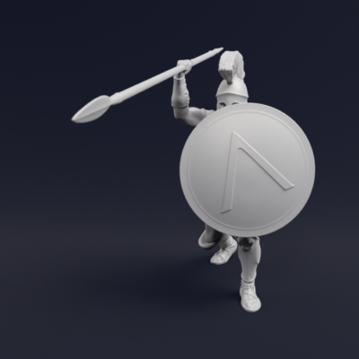Greek Soldier Hoplite GWH1 004
