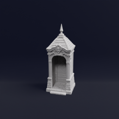 17th Century Halberdier Guard Tower