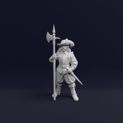 17th Century Halberdier Guard 2