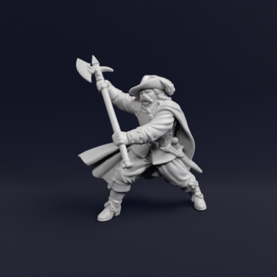 17th Century Halberdier Guard 5