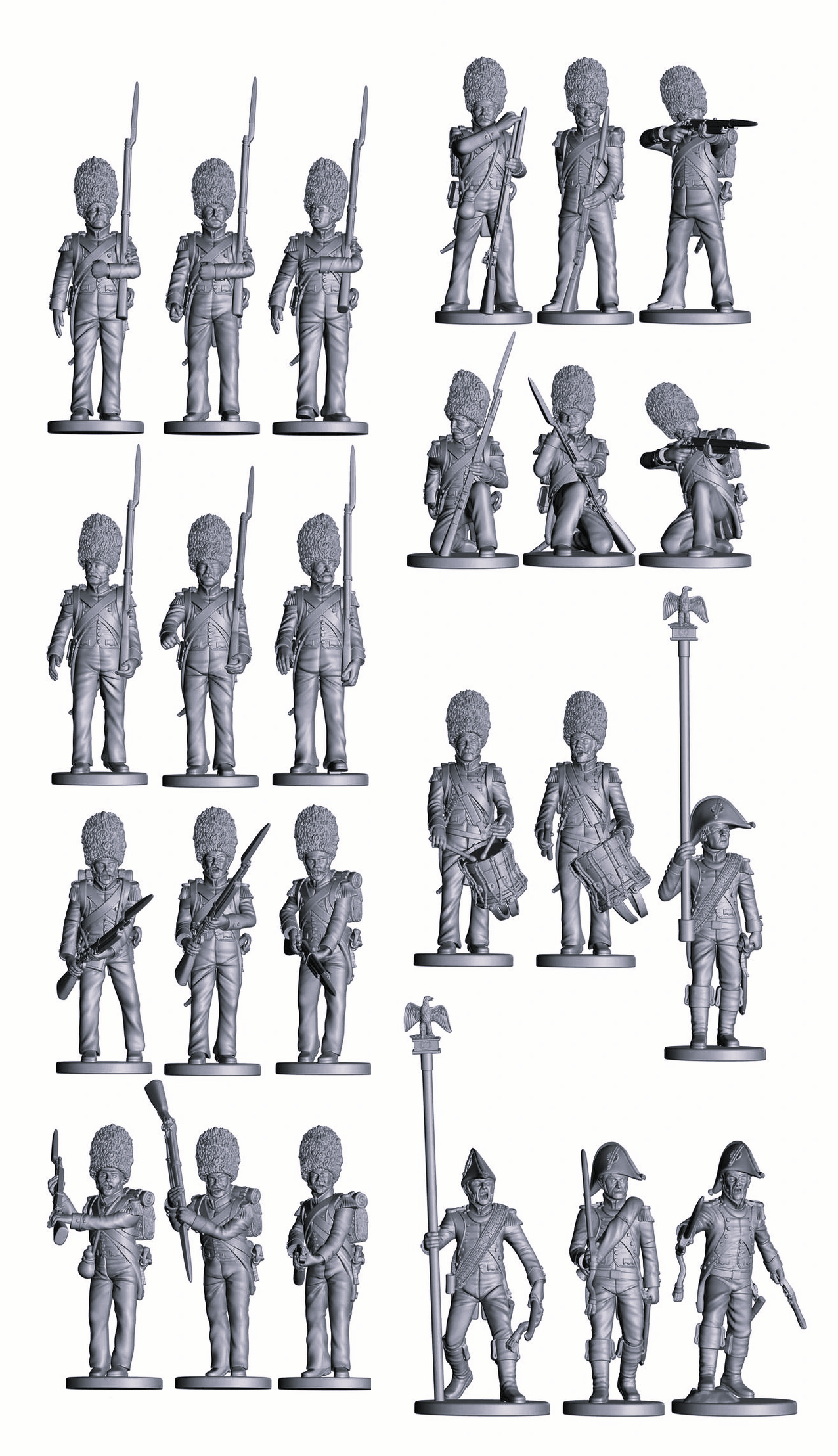 Imperial Old Guard Chasseurs Marching Dress Set
