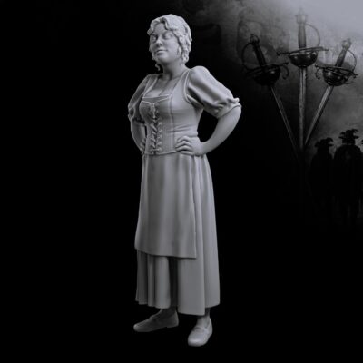 17th Century Innkeeper waiting