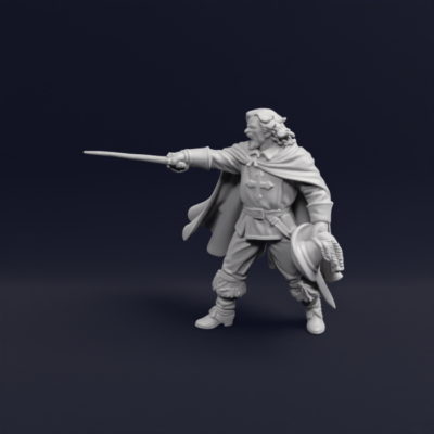 17th Century Musketeer Sergeant