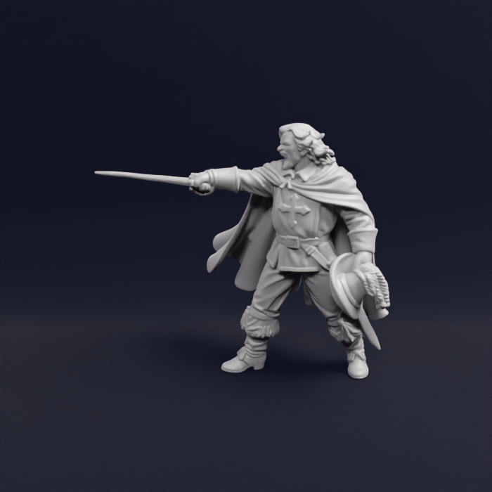 17th Century Musketeer Sergeant