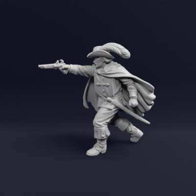 17th Century King's Musketeer 1
