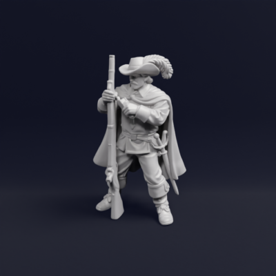 17th Century King's Musketeer 2