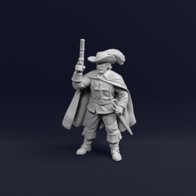 17th Century King's Musketeer 4