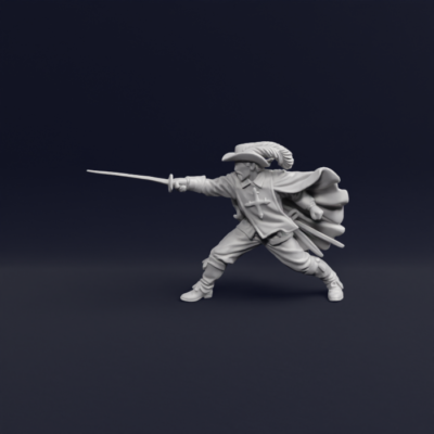 17th Century King's Musketeer 5