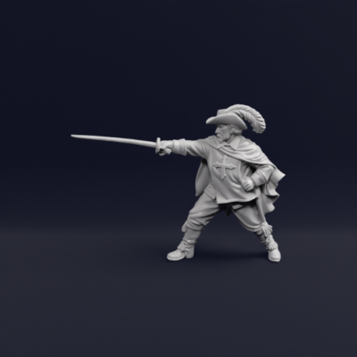 17th Century King's Musketeer 9