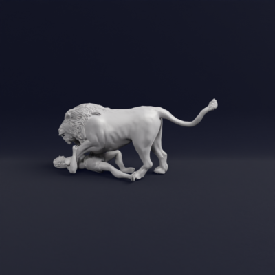 Roman Lion New Feasting Victim