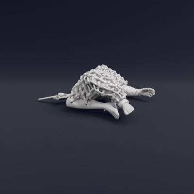 Roman New Gladiator Dead Retiarius