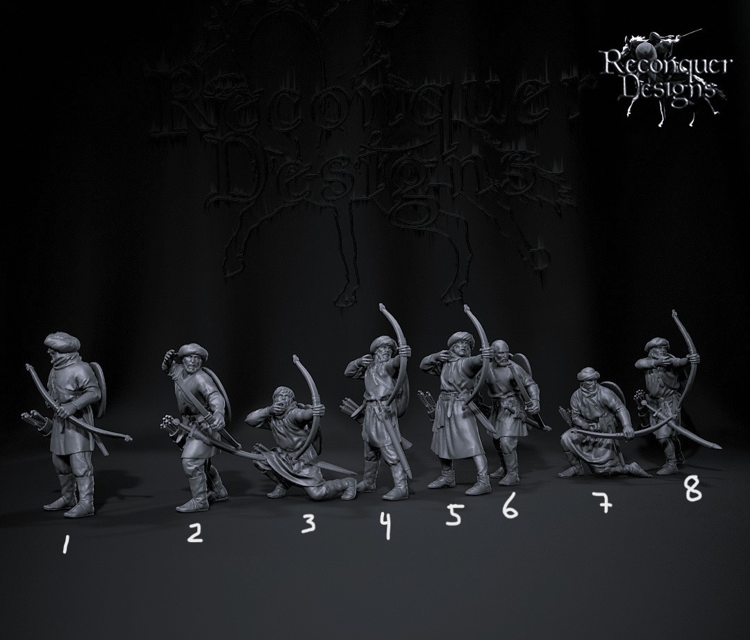 14th Century Granadine Archers set B v2