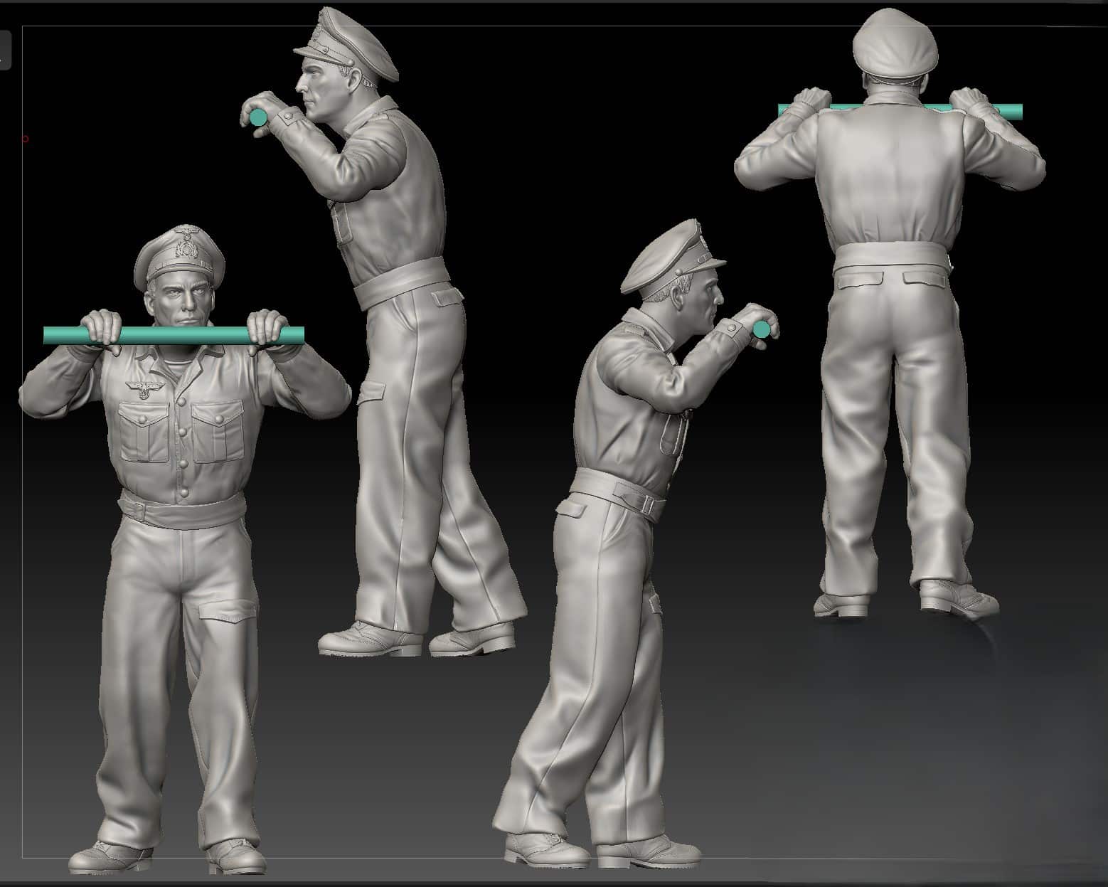 U Boat Crew Commander WW2